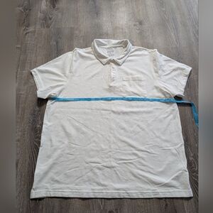 Rhone, Mens XXL, White WFH Polo, Short‎ Sleeve, Comfort, Golf
